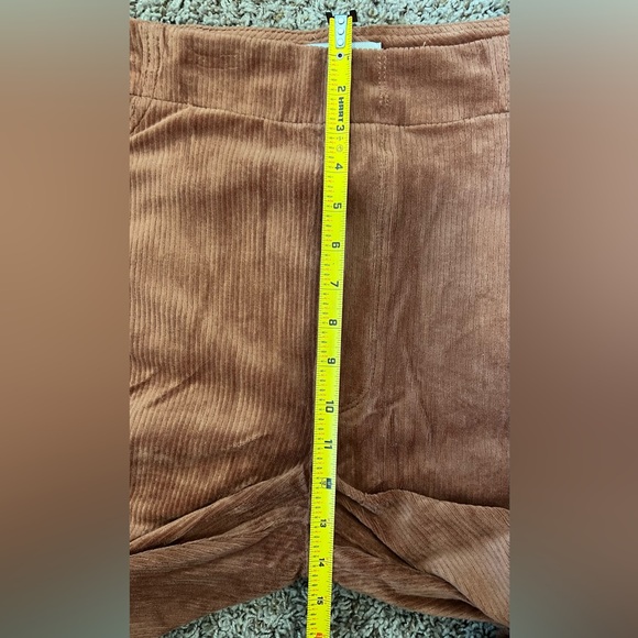 NWT Wrangler Burnt Orange Color Pull On Corduroy Flare Pants Sz XL - Picture 13 of 16